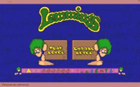 Lemmings for Windows 95 Screenshot