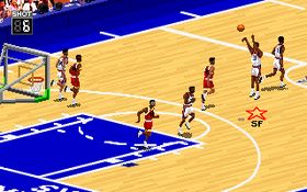 NBA Live 95 Screenshot