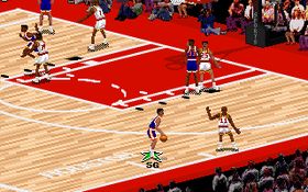 NBA Live 95 Screenshot