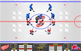 NHL Hockey 95 Screenshot
