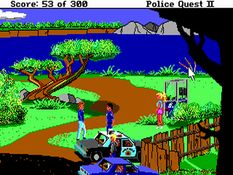 Police Quest 2: The Vengeance Screenshot