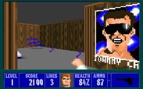 Wolfenstein 3D Mortal Kombat Edition Screenshot